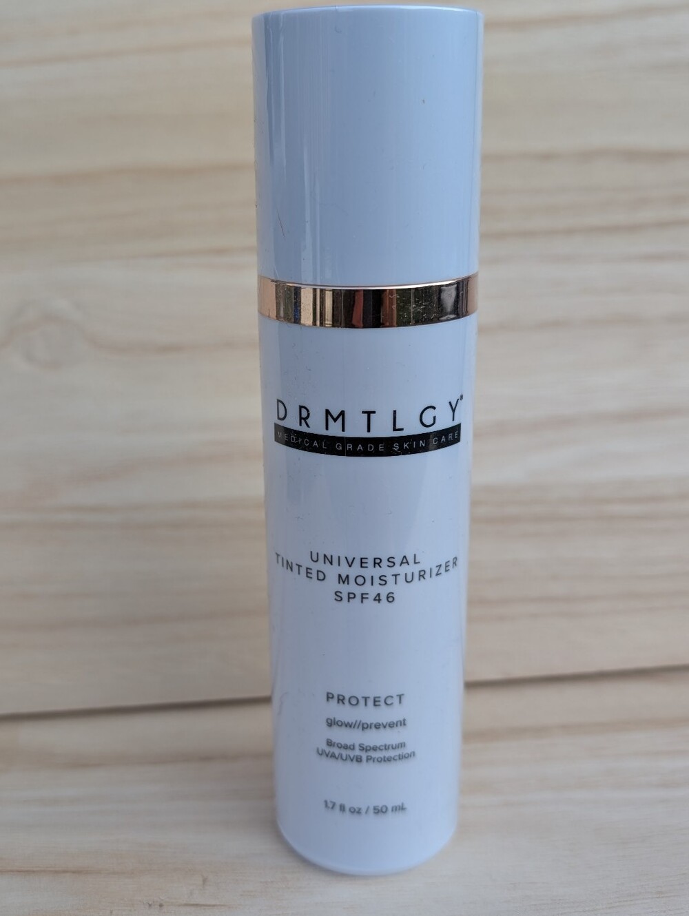 DRMTLGY Universal Tinted Moisturizer SPF46 — New In Sealed Bottle